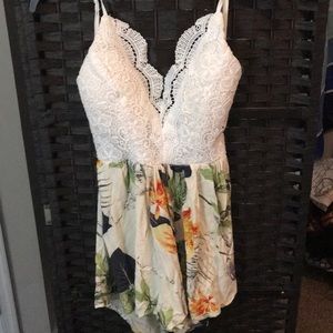 Simplee apparel adult size small romper.